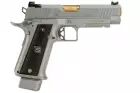 Hi-capa 4.3 Salient Arms 2011 DS Silver EMG (AW Custom) Gas