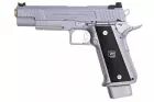 Hi-capa 5.1 Salient Arms 2011 DS Silver Full Auto EMG (AW Custom) Gas