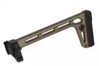 Folding stock Minimalist MCX Picatinny DE Airsoft Artisan