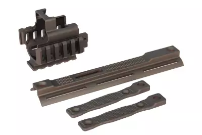 Set Front Rail type PMM DE for SCAR NGRS Tokyo Marui Airsoft Artisan