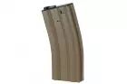 Mid-cap 150 ball magazine M4 metal Tan ACM