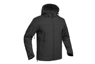 Fighter Softshell Jacket black V2 A10 Equipment
