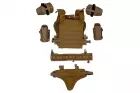 Tactical Armor Suit Tan WOSPORT