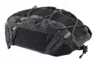 Tactical helmet cover elastic WST multicam black for FAST WOSPORT helmet