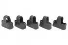Set of 5 black M4 Quick Pull magazine extractors WOSPORT