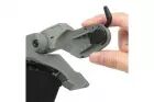 Tactical visor for FAST helmets / Maritime Grey WOSPORT