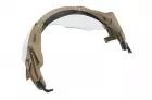 Tactical visor for FAST / Maritime Tan WOSPORT helmets