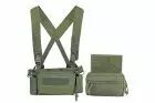 Chest Rig Tactical Multifunction Olive Drab WOSPORT
