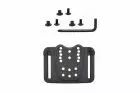 Lightweight Kydex type holster for Glock type + X-400 Multicam lamp WOSPORT