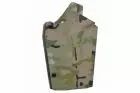 Lightweight Kydex type holster for Glock type + X-400 Multicam lamp WOSPORT