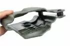 Lightweight Kydex type holster for Glock type + X-400 lamp Olive Drab WOSPORT