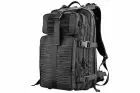 3P Laser Cut Backpack Black WOSPORT