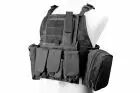 KINGRIN M4 Tactical Jacket Black WOSPORT