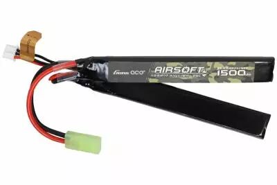 Tamiya Gens Ace 7.4V 1500mAh dual stick LiPo battery