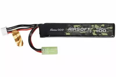 Tamiya Gens Ace 11.1V 1100mAh LiPo stick battery