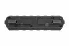 7 slot Picatinny QD rail M-LOK Black 5KU