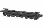 7 slot Picatinny QD rail M-LOK Black 5KU