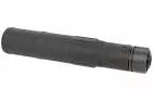 Dummy Silencer CGS QD 14mm CCW Black with flame arrestor Airsoft Artisan