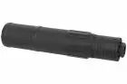Dummy Silencer CGS QD 14mm CCW Black with flame arrestor Airsoft Artisan