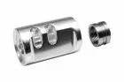 Compensator Type A Silver 14mm CCW TTI Airsoft