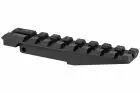 Low profile rear sight rail for AK GHK / LCT 5KU