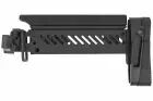 PT-1 Z-Series folding stock black for AK LCT / GHK 5KU