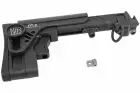 PT-3 Z-Series telescopic folding stock black for AK LCT / GHK / CYMA 5KU