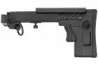 PT-3 Z-Series telescopic folding stock black for AK LCT / GHK / CYMA 5KU