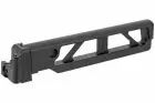 AK GHK / LCT / CYMA 5KU black skeleton metal folding stock tube ST-6