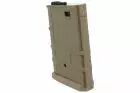 M4 Short Mid-cap 110 ball magazine Tan Tornado Airsoft