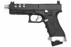 EU7 Vented Slide Match Black & Silver VORSK Gas