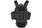 Tactical Plate Carrier ARC Black WOSPORT