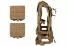 Tactical Plate Carrier K19 Full-Size Coyote Brown WOSPORT