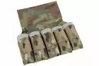 Velcro pocket for 5 Grenades 40mm WOSPORT