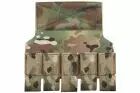 Velcro pocket for 5 Grenades 40mm WOSPORT