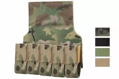Velcro pocket for 5 Grenades 40mm WOSPORT