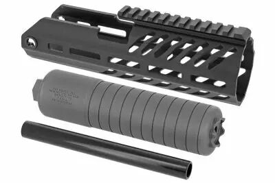 Set Handguard Rattler SD 8.5  Black for MCX AEG APFG Airsoft Artisan