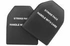 Set of 2 SAPI EVA black plates WOSPORT