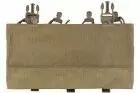 Front Panel Velcro Utilitary 5.56 Quadruple Mag WOSPORT