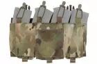 Front Panel Velcro Utilitary 5.56 Quadruple Mag WOSPORT