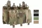 Front Panel Velcro Utilitary 5.56 Quadruple Mag WOSPORT