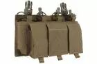 Front Panel Velcro Utilitary 5.56 Quadruple Mag WOSPORT