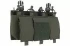 Front Panel Velcro Utilitary 5.56 Quadruple Mag WOSPORT