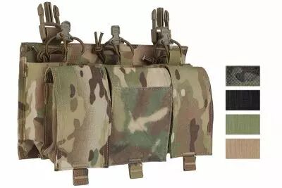 Front Panel Velcro Utilitary 7.62 Triple Mag WOSPORT