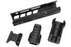 SLR M-LOK Extended Light 6.5  handguard for AKM Marui GBBR DYTAC