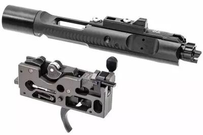 Set Bolt Carrier Metal & Adjustable Trigger Box for MWS GBBR Marui SP System