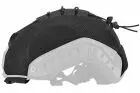 Tactical helmet cover elastic WST Black for FAST WOSPORT helmet