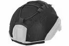 Tactical helmet cover elastic WST Black for FAST WOSPORT helmet