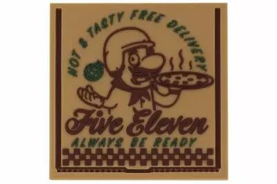PIZZA BOX PVC patch 5.11