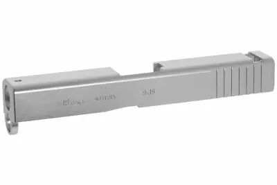 Aluminium breech CNC Silver for type G19 Gen4 Marui Guarder